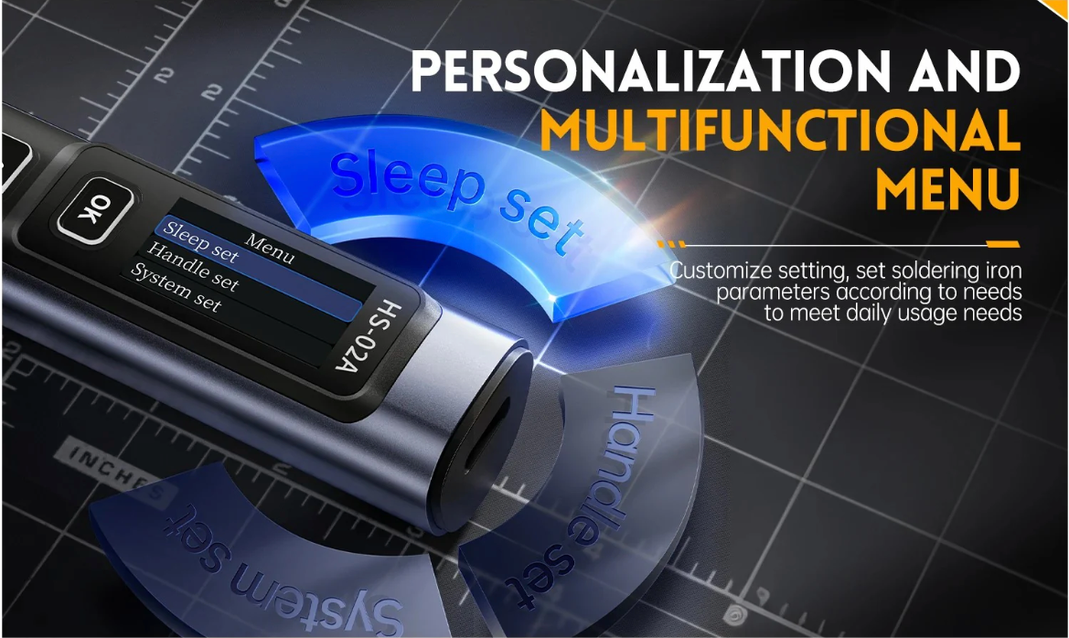 Soldering Iron With Portable Soldering Toolbox From FNIRSI