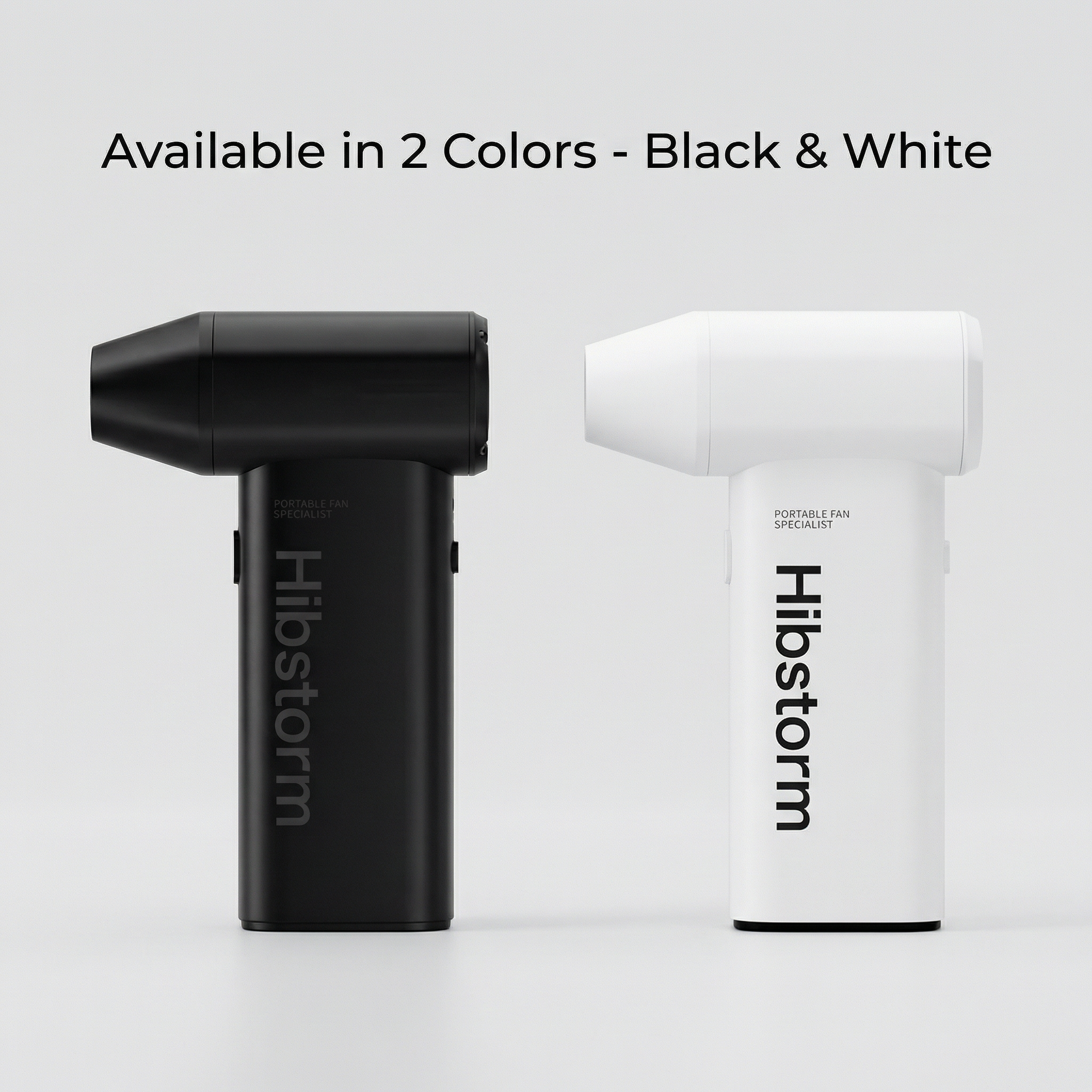 Hibstorm 006 Compact Handheld Fan - 12W Brushless Motor | 228g Lightweight Portable Air Blower for Cleaning, Cooling & Daily Use