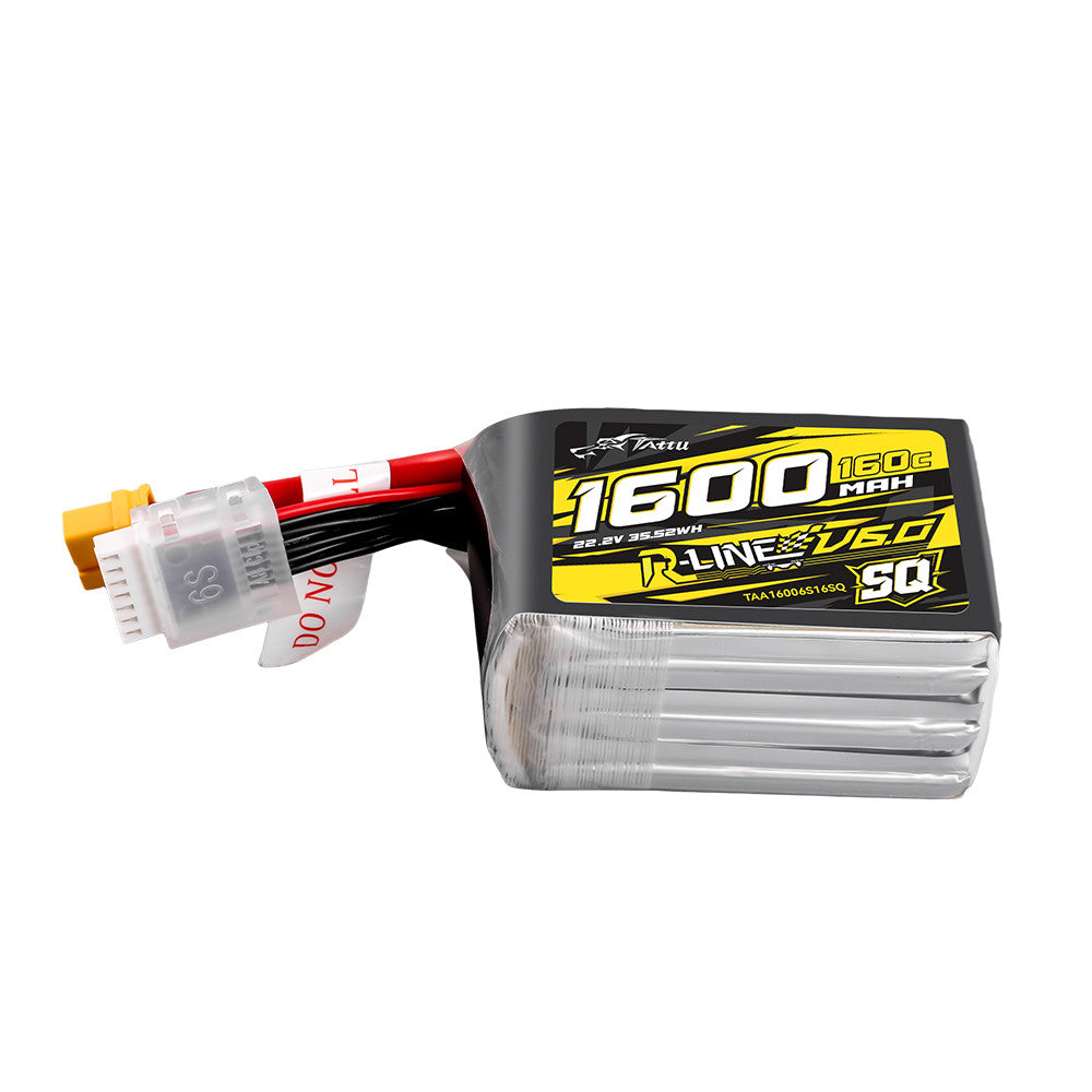 Tattu R-Line Version 6.0 6S 160C FPV LiPo Battery