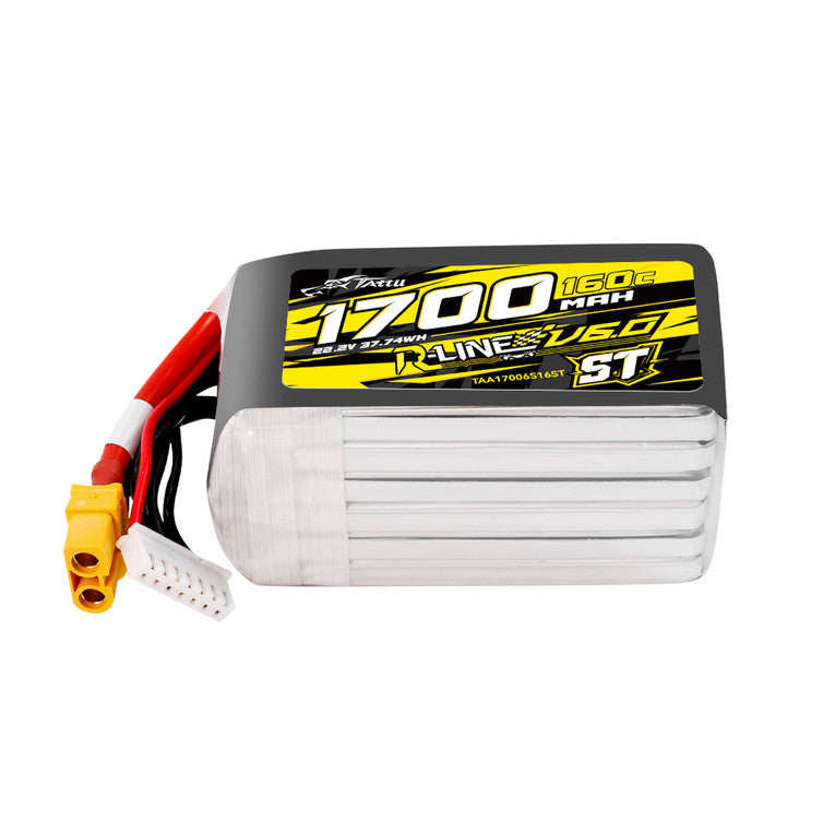 Tattu R-Line Version 6.0 6S 160C FPV LiPo Battery