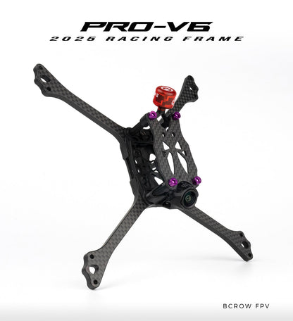BCROW Pro V6 — Ultra Lightweight 5-inch Racing Frame (47g)